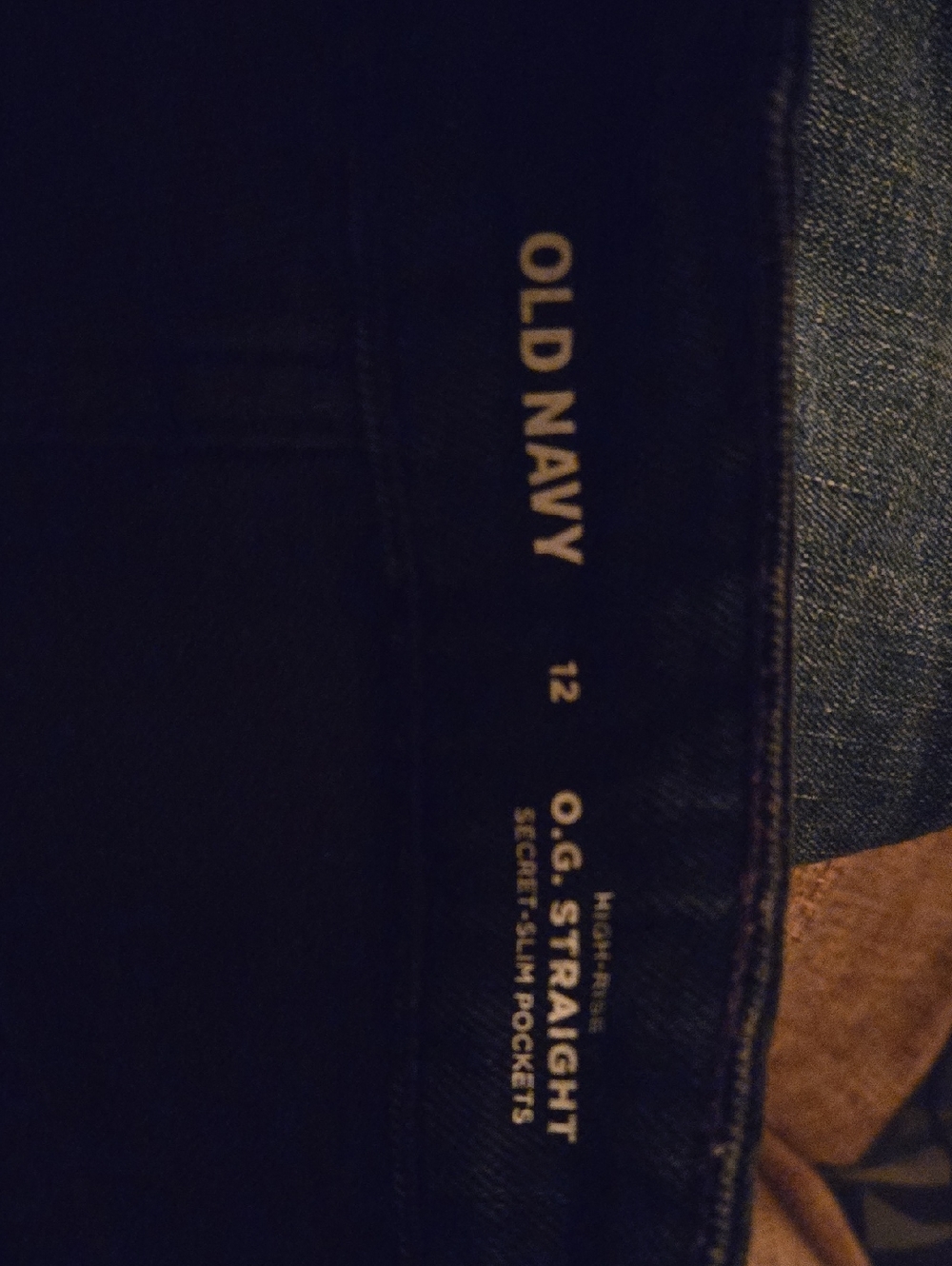 Old Navy Black O.G. Straight Jeans - Picture 7 of 8